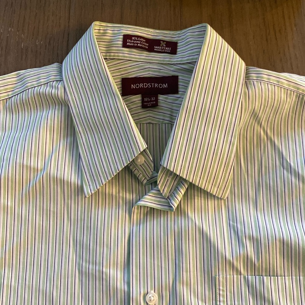 New Nordstrom button down shirt 16.5 X 32